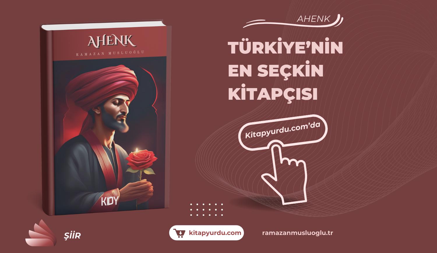 "Ahenk" Kitabı Yayımlandı ramazan musluoğlu